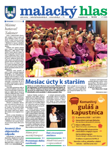 Malacký hlas: november 2025