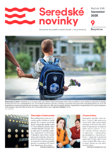 Sereďské novinky: september 2025