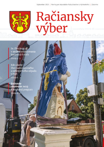 Račiansky výber: september 2025
