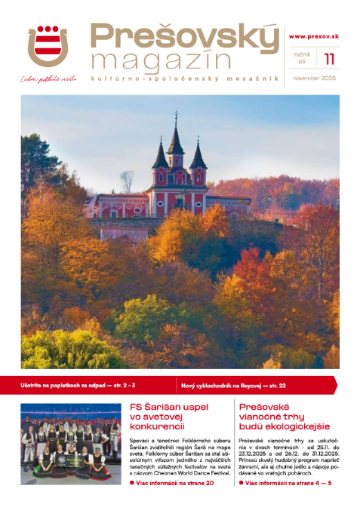 Prešovský magazín: november 2025