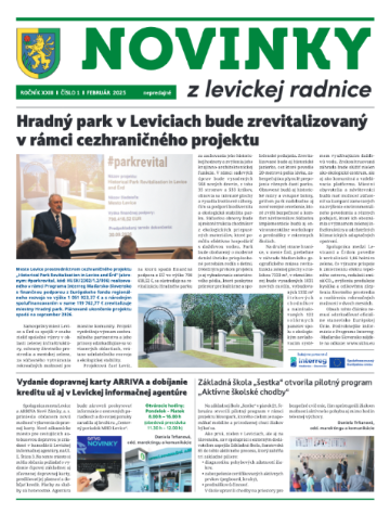 Novinky z levickej radnice: fabruár 2025