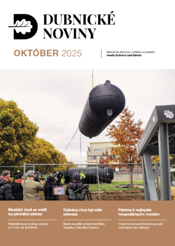 Dubnické noviny: október 2025