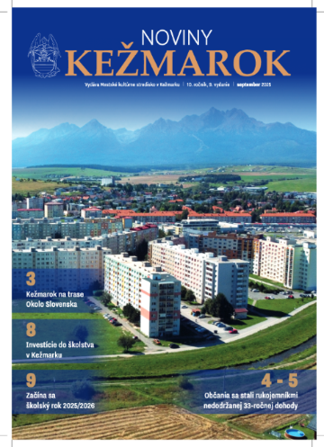 Noviny Kežmarok: september 2025
