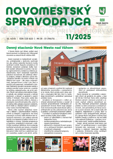 Novomestský spravodajca: november 2025