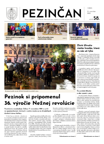 Pezinčan: november 2025