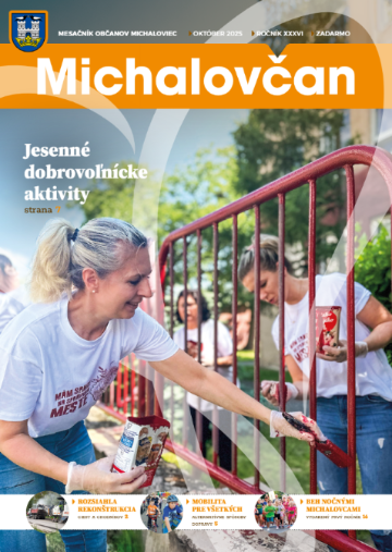 Michalovčan: október 2025