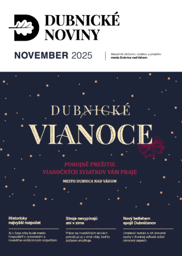 Dubnické noviny: november 2025