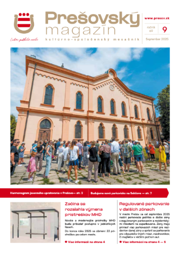 Prešovský magazín: september 2025