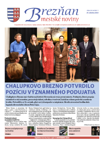 Brezňan: október 2025 (2.&nbsp;číslo&nbsp;v&nbsp;mesiaci)