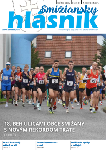 Smižiansky hlásnik: október 2025