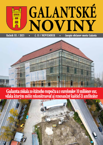 Galantské noviny: november 2025