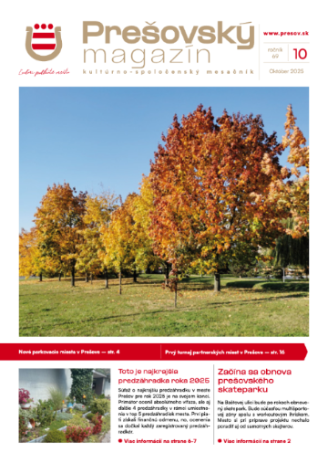 Prešovský magazín: október 2025