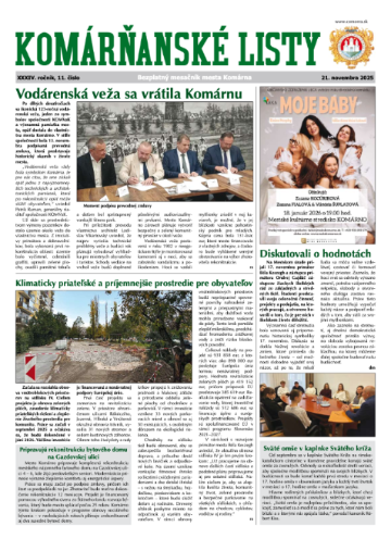 Komárňanské listy: november 2025