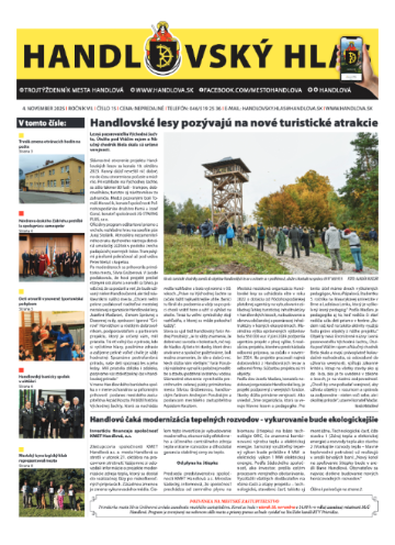 Handlovský hlas: november 2025