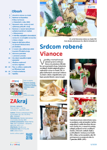 ZA kraj: december 2025