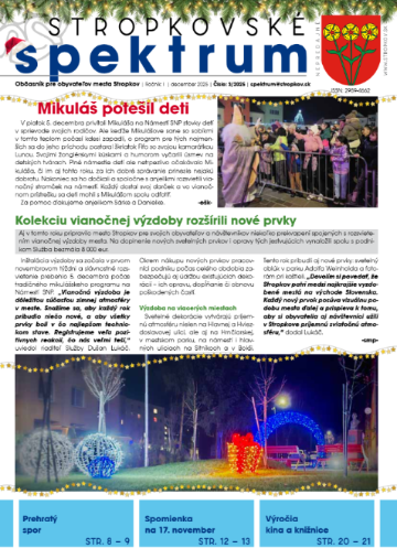 Stropkovské spektrum: december 2025