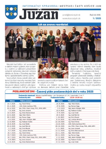 Južan: január 2025