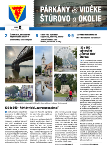 Párkány és Vidéke - Štúrovo a okolie: september 2025