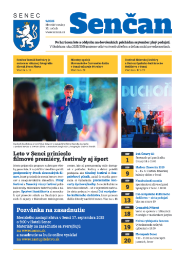 Senčan: september 2025